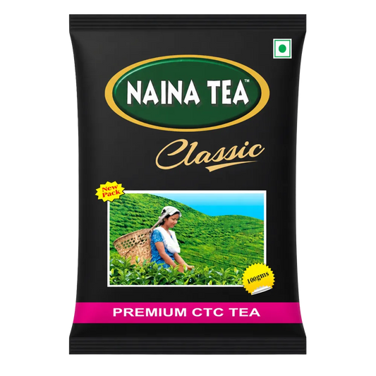 Naina Tea 100 g Zipper Pouch - Strong Daily Household Chai