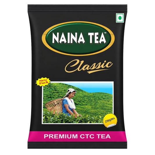 Naina Tea 250 g Zipper Pouch - Strong Daily Household Chai