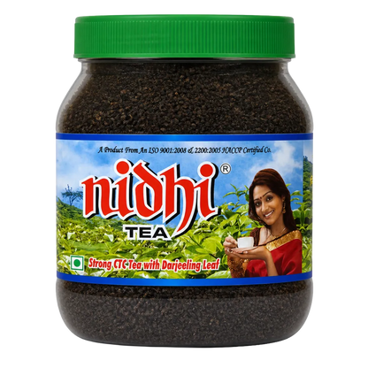 Nidhi Gold CTC Tea Jar