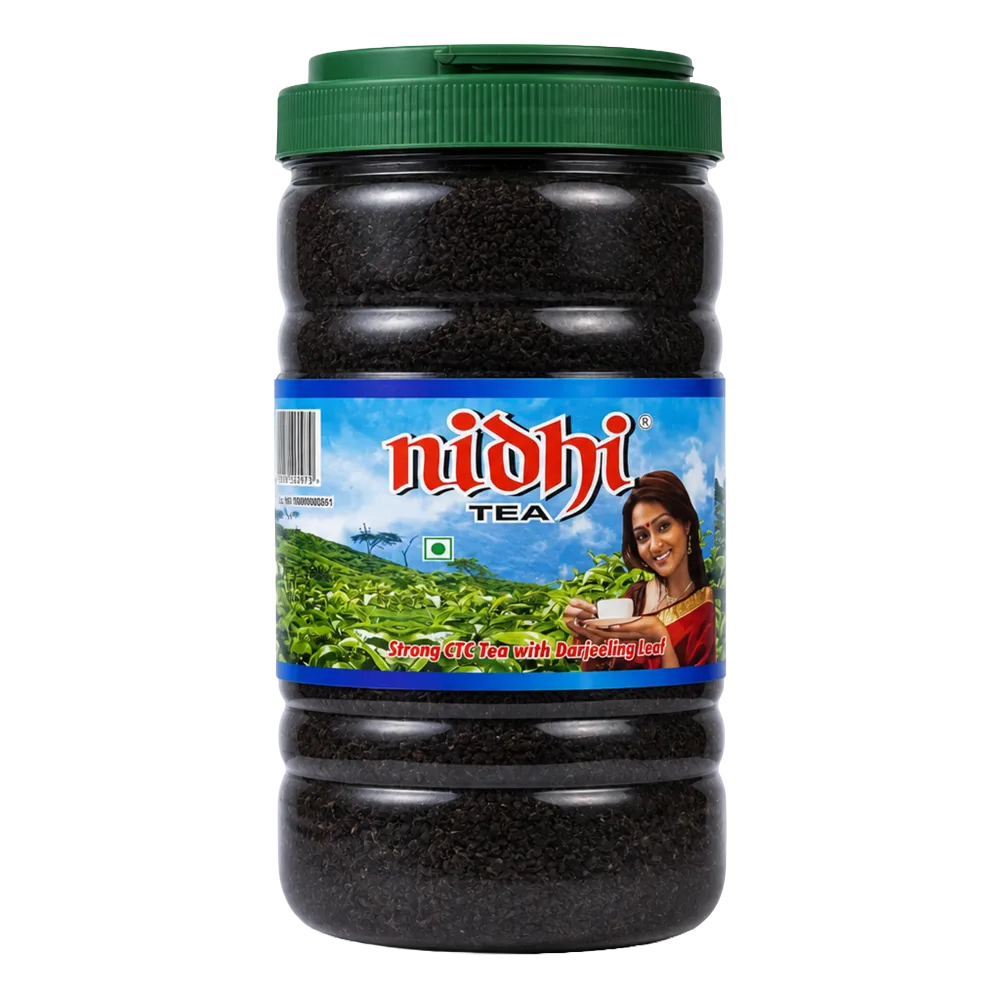 Nidhi Gold CTC Tea Jar